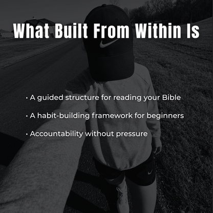Built From Within | Daily Bible Guidance For Beginners